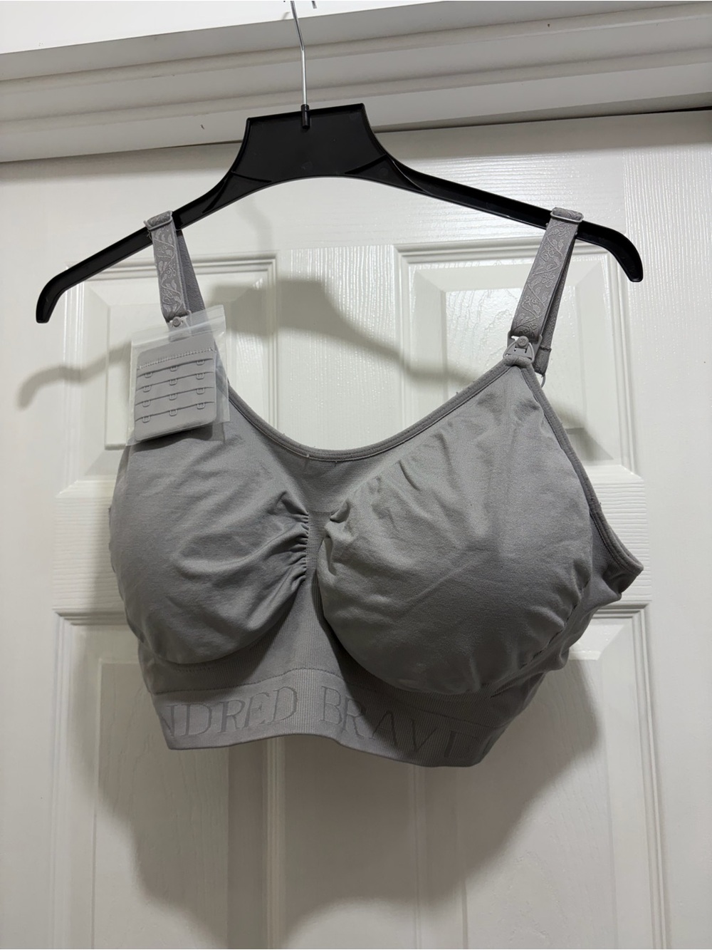 Kindred Bravely Sublime 1X Busty Grey Nursing Bra